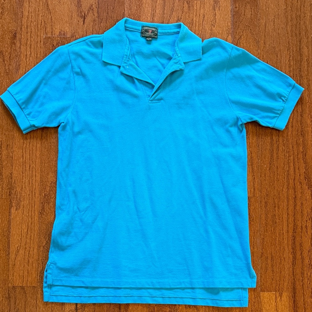 Vibrant Blue Men's Polo Shirt